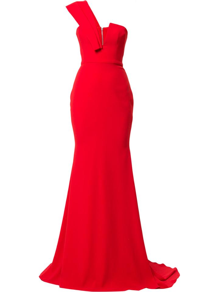 Alex Perry Bradford Gown - Red