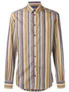 Dolce & Gabbana Striped Shirt, Men's, Size: 40, Cotton