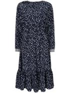 Anouki Star Print Dress - Blue