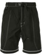 John Elliott Stitch Detail Bermuda Shorts - Black