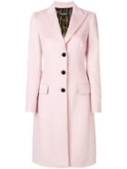 Dolce & Gabbana Tailored Single-breasted Coat - Pink & Purple