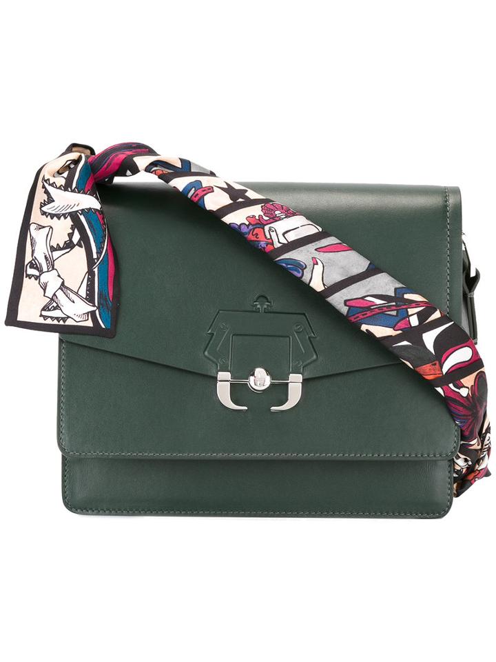 Paula Cademartori - Twiggy Shoulder Bag - Women - Calf Leather - One Size, Green, Calf Leather