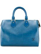 Louis Vuitton Vintage Epi Speedy 25 Tote - Blue