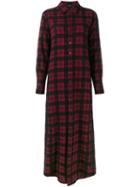 Etro Long Plaid Shirt