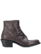 Fiorentini + Baker Leather Ankle Boots - Brown