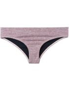 Prism 'essaouiera' Bikini Briefs, Women's, Size: 36, Red, Cotton/polyester/spandex/elastane