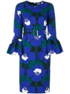 P.a.r.o.s.h. - Polanskid Dress - Women - Polyester/spandex/elastane - L, Blue, Polyester/spandex/elastane