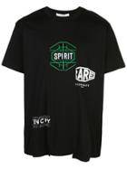 Givenchy Spirit Print T-shirt - Black