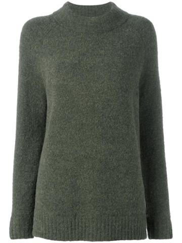 Fwss 'farver' Jumper, Women's, Size: Xs, Green, Alpaca/nylon