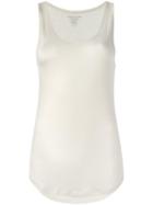 Majestic Filatures Metallic Effect Tank, Women's, Size: Ii, Nude/neutrals, Viscose/spandex/elastane