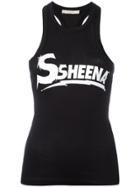 Ssheena Printed Vest - Black