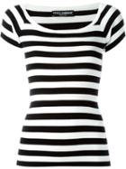 Dolce & Gabbana Striped Knit T-shirt