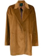 Jejia Oversized Swing Coat - Brown