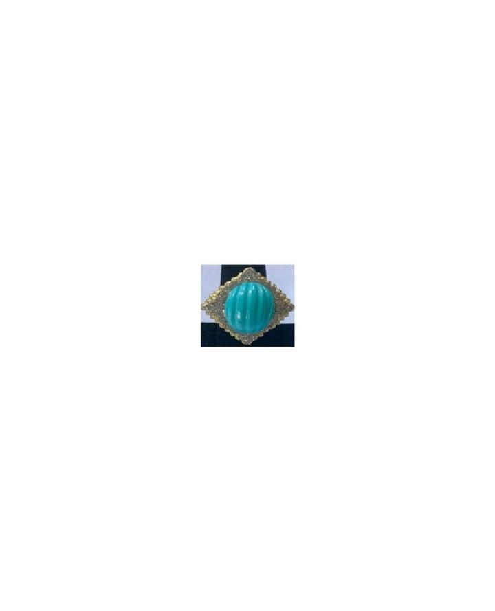 Fashion Concierge Vip Turquoise Stone With Diamonds - Unavailable