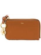 Chloé C Pendant Card Holder - Brown