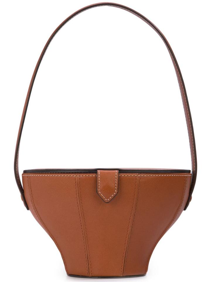Staud Basket Shoulder Bag - Brown