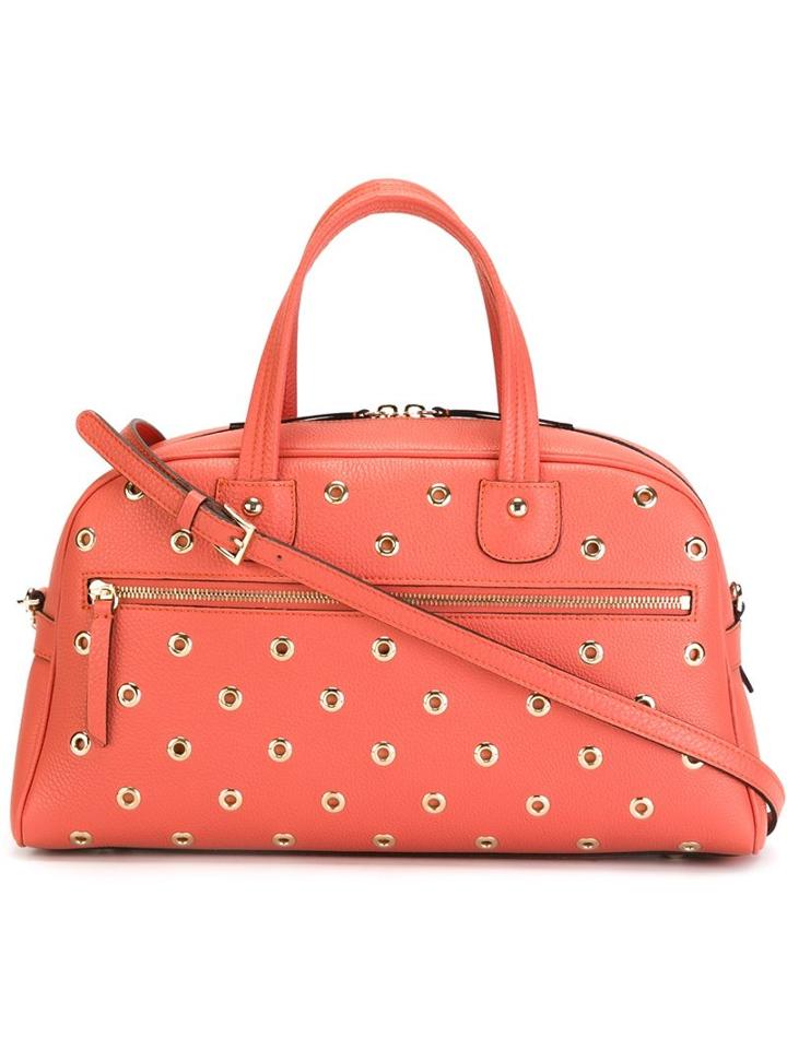 Red Valentino Eyelet Detail Tote
