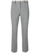 Peserico Creased Cigarette Trousers - Grey