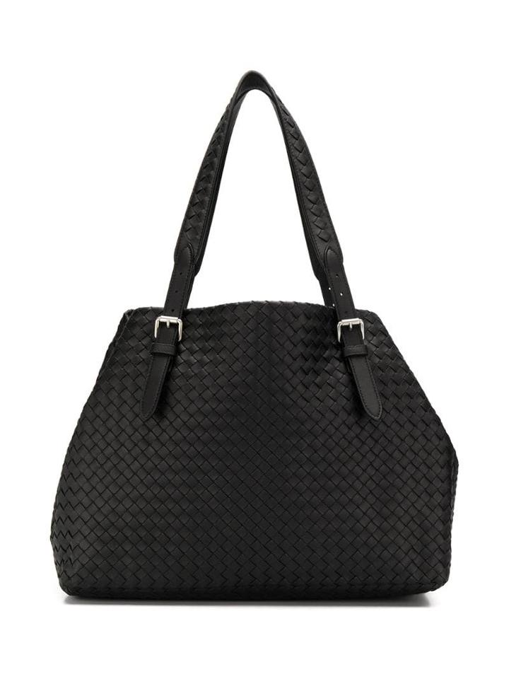 Bottega Veneta Medium Cesta Tote - Black