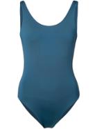 Onia - Kelly Swimsuit - Women - Nylon/spandex/elastane - L, Blue, Nylon/spandex/elastane