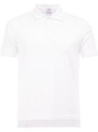 Thom Browne Perforated Polo Shirt - White
