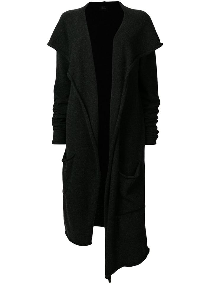 Lost & Found Ria Dunn Long Hooded Cardigan - Black