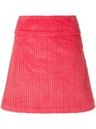 A.p.c. Wright Mini Skirt - Pink & Purple