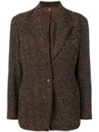 Romeo Gigli Vintage 1990's Tweed Jacket - Black