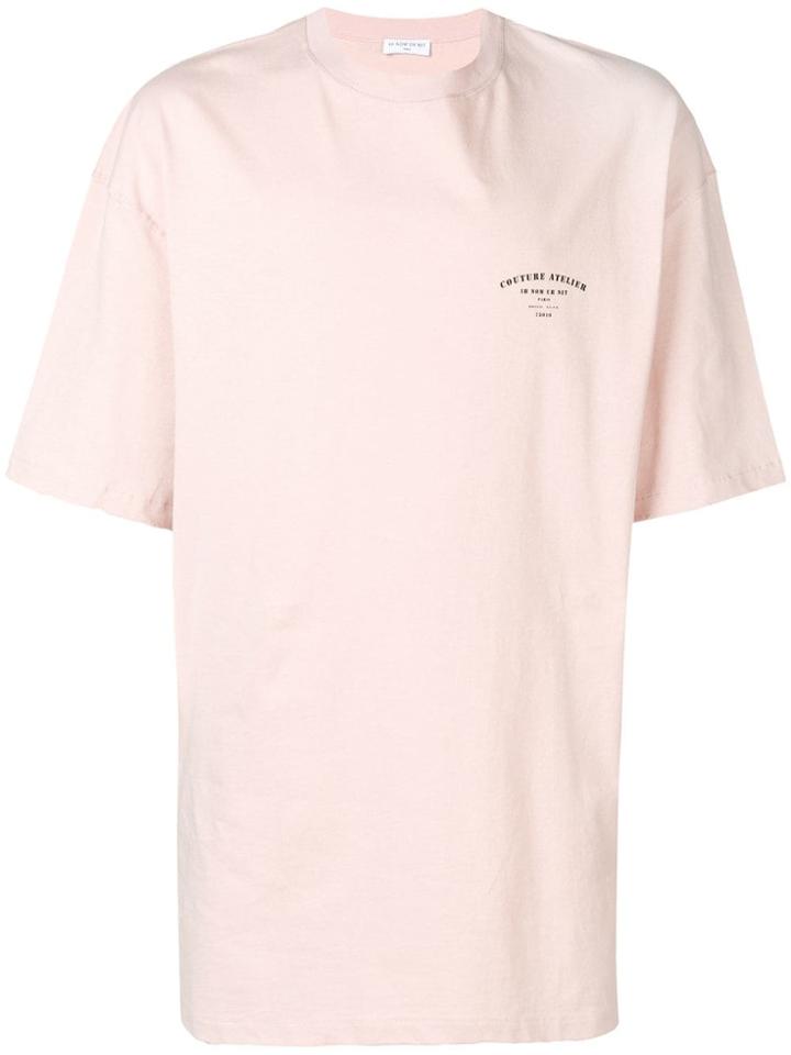 Ih Nom Uh Nit Oversized T-shirt - Pink