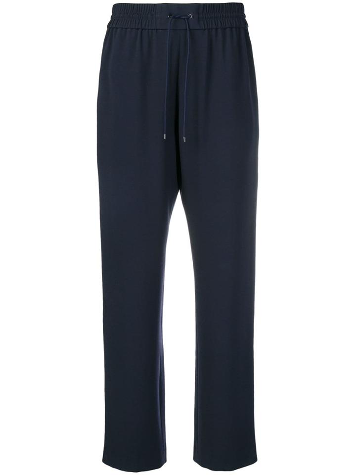 Kenzo Contrast Stripe Track Pants - Blue