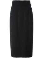 Yohji Yamamoto Vintage Mid Length Skirt - Black