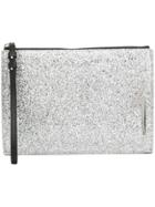 Giuseppe Zanotti Design New Thunder Clutch - Silver