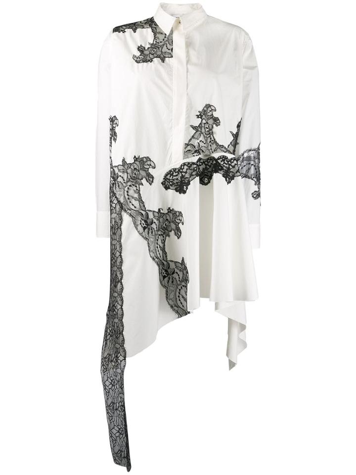 Marques'almeida Asymmetric Shirt Dress - White