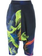 Y-3 Smoke In Water Print Shorts