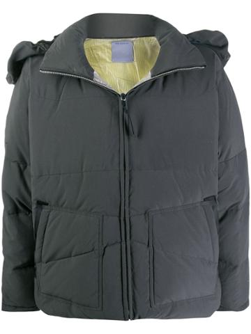 Poliquant Padded Hooded Jacket - Grey