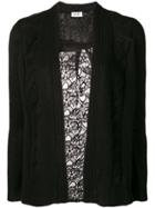 Liu Jo Cable Knit Cardigan - Black