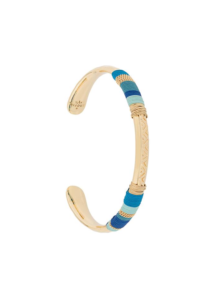 Gas Bijoux Massai Thin Cuff - Metallic