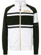 Diadora Striped Sport Jacket - White