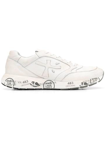 White Premiata Zac Sneakers