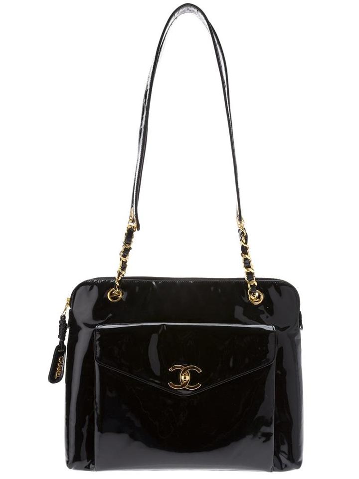 Chanel Vintage Patent Leather Bag