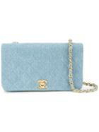 Chanel Vintage Vintage Denim Shoulder Bag, Women's, Blue