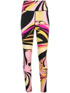 Emilio Pucci Printed Leggings - Black