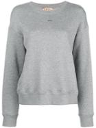 Nº21 Glam Jersey Sweater - Grey