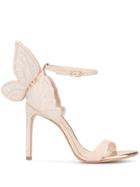 Sophia Webster Butterfly Appliqué Sandals - Pink