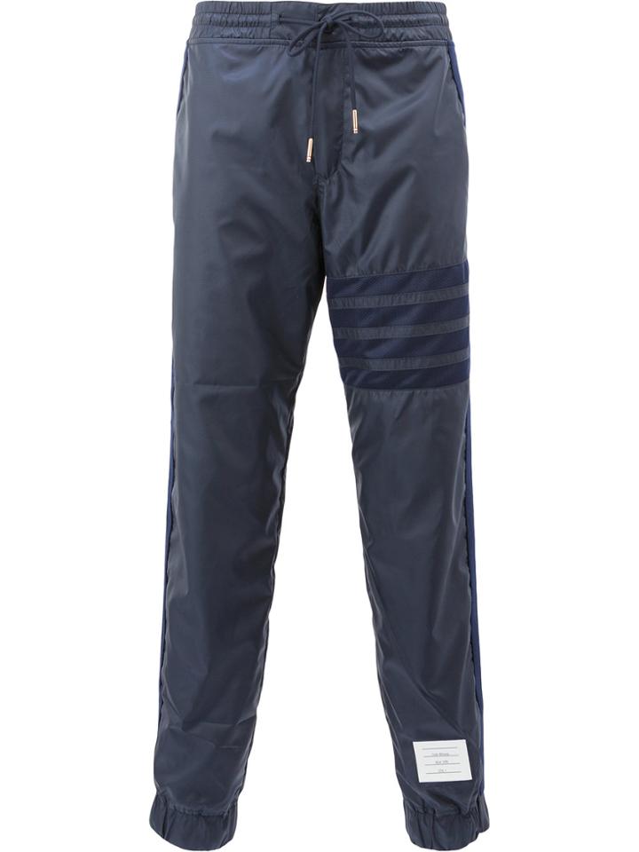 Thom Browne 4-bar Stripe Lounge Trousers - Blue