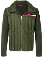 Moncler High Neck Padded Jacket - Green