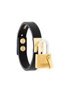 Ambush Padlock Bracelet Cuff - Black
