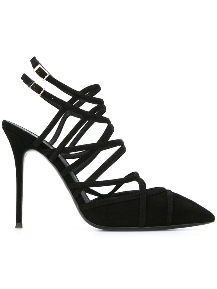 Giuseppe Zanotti Design Caged Stiletto Sandals