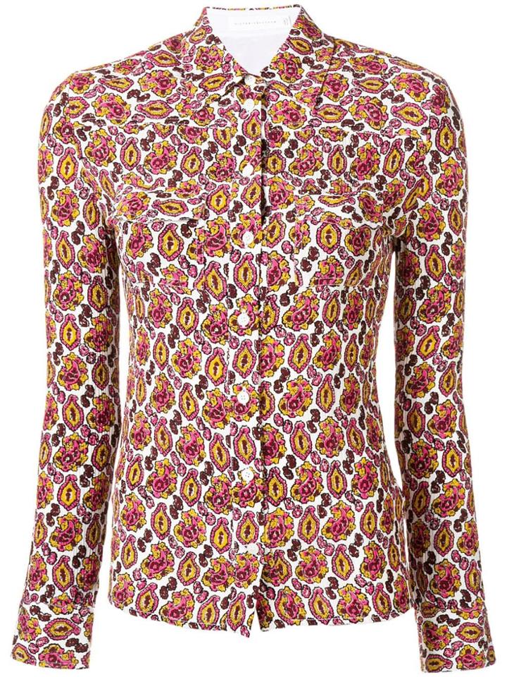 Victoria Beckham Patch Pocket Shirt - White