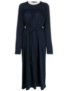 Sofie D'hoore Gathered Midi Dress - Blue